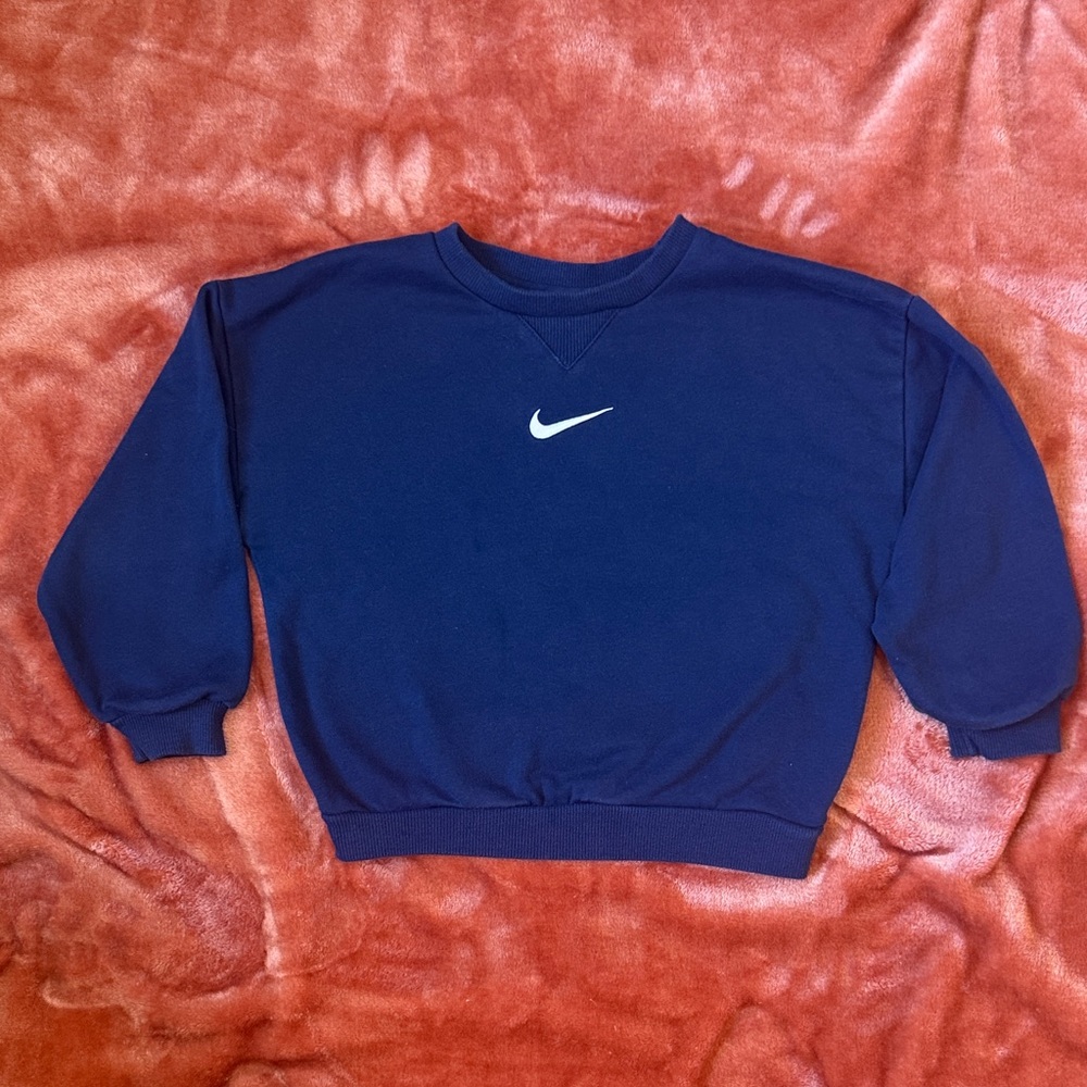 Nike | Deep Blue Crewneck Sweatshirt | Kids | SZ 5-6 Years